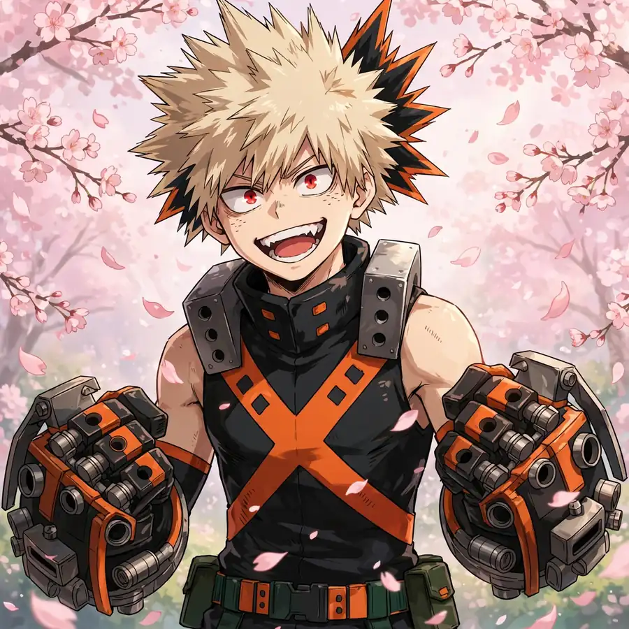 Bakugo pfp aesthetic: original blossoms