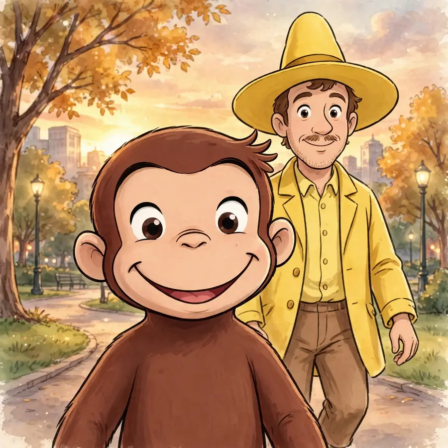 George friends pfp: original park walk