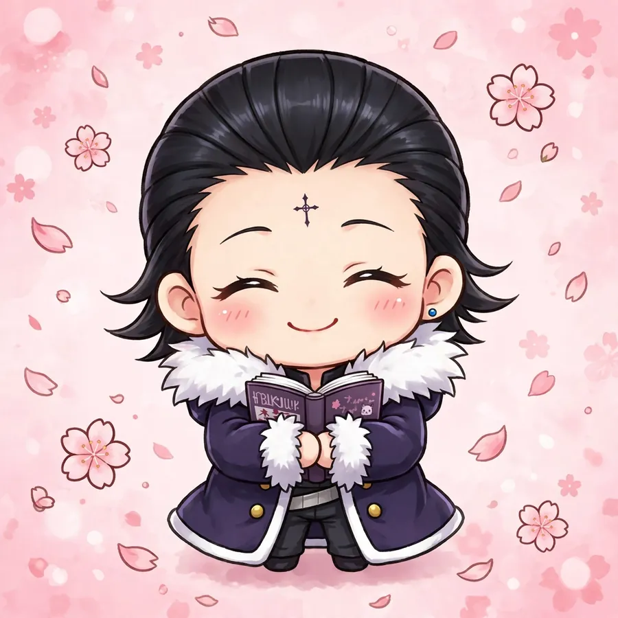 Chrollo pfp chibi: original mini book
