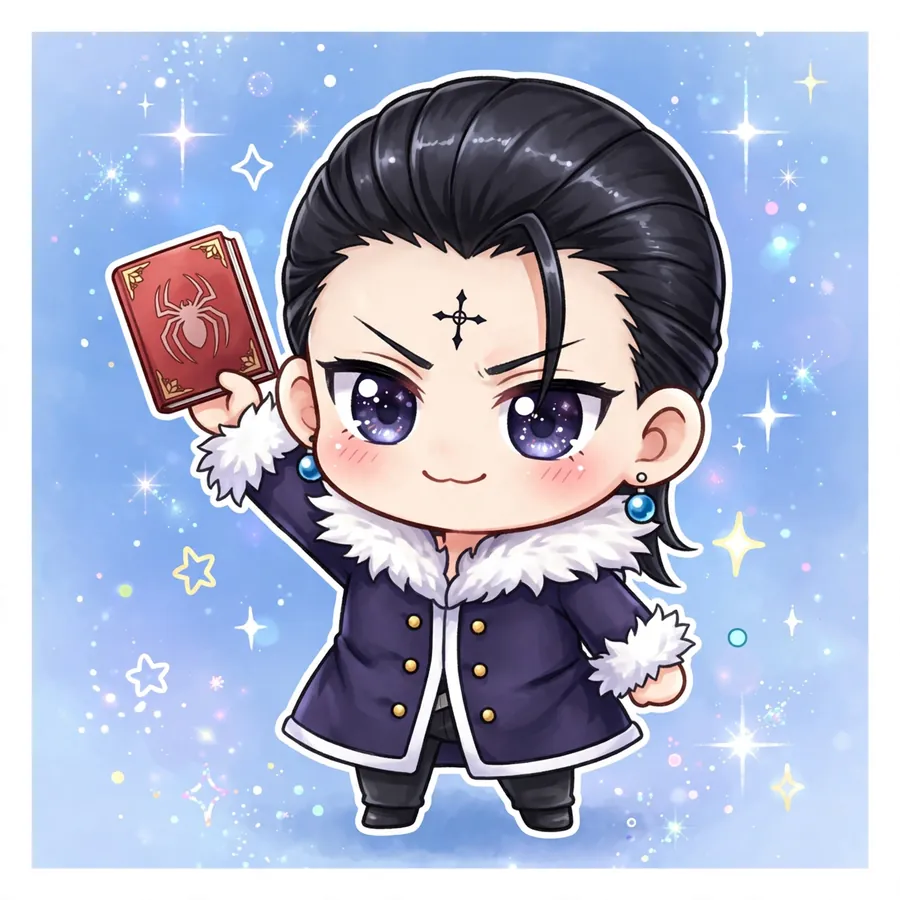 Chibi pfp Chrollo: original tiny cool