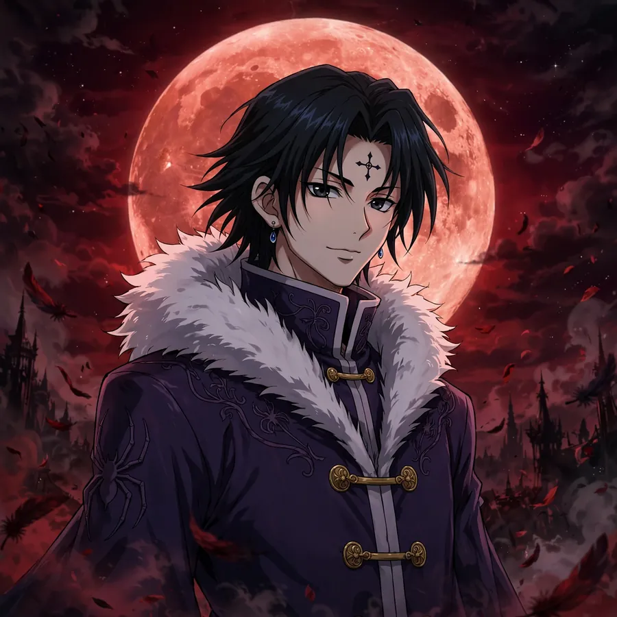 Classic Chrollo pfps: original calm expression