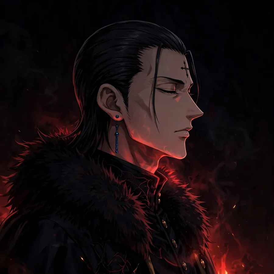 Dark pfp Chrollo: original menacing