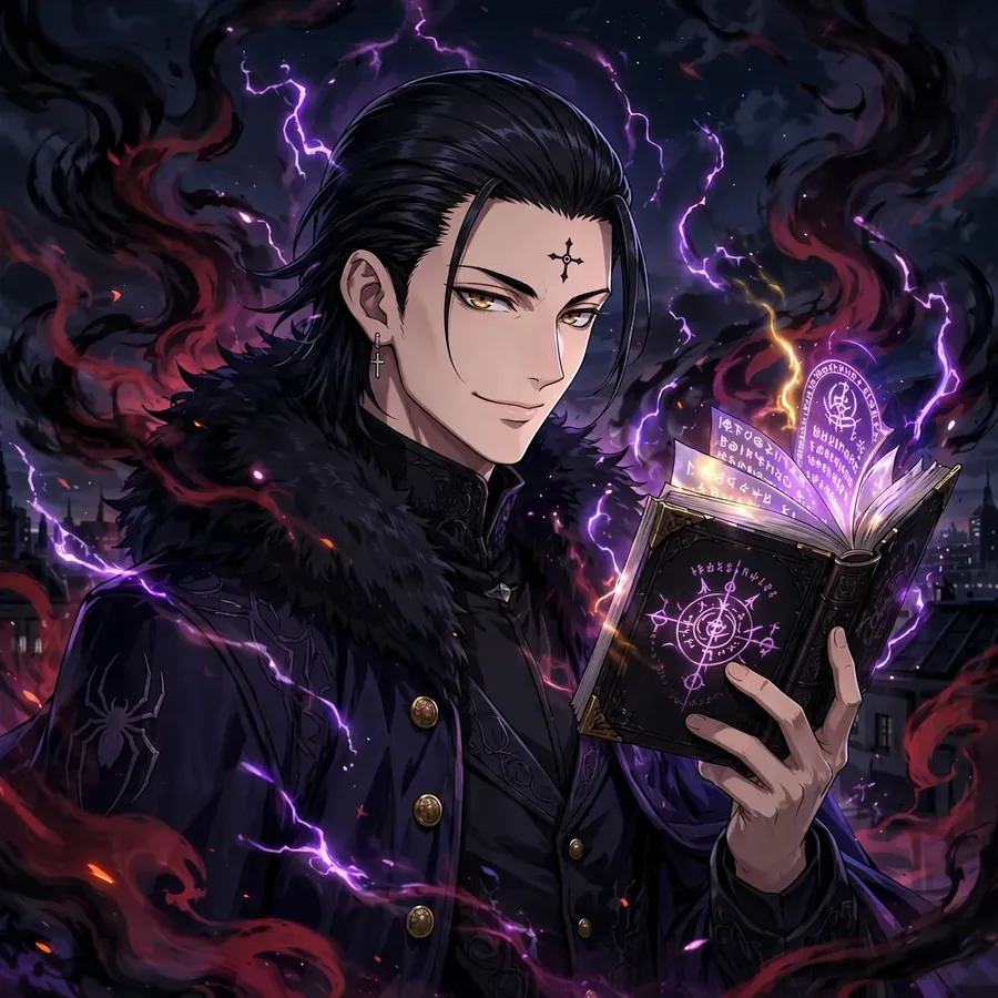 Chrollo menacing pfp: original villain