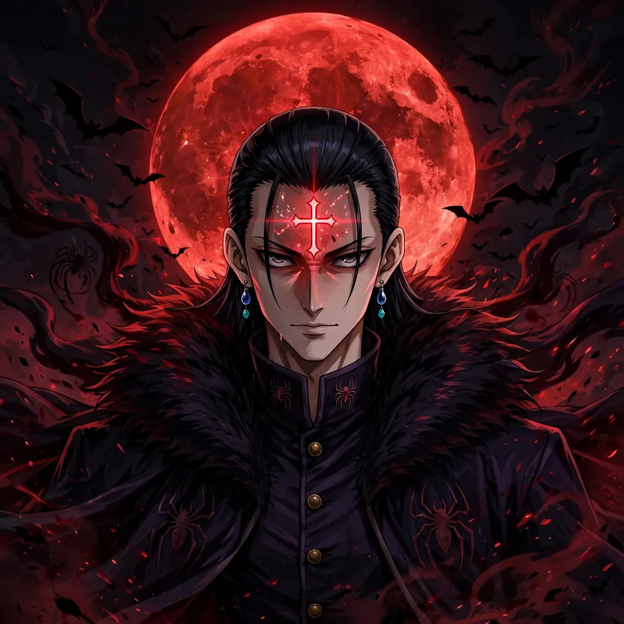 Menacing pfp Chrollo: original final boss