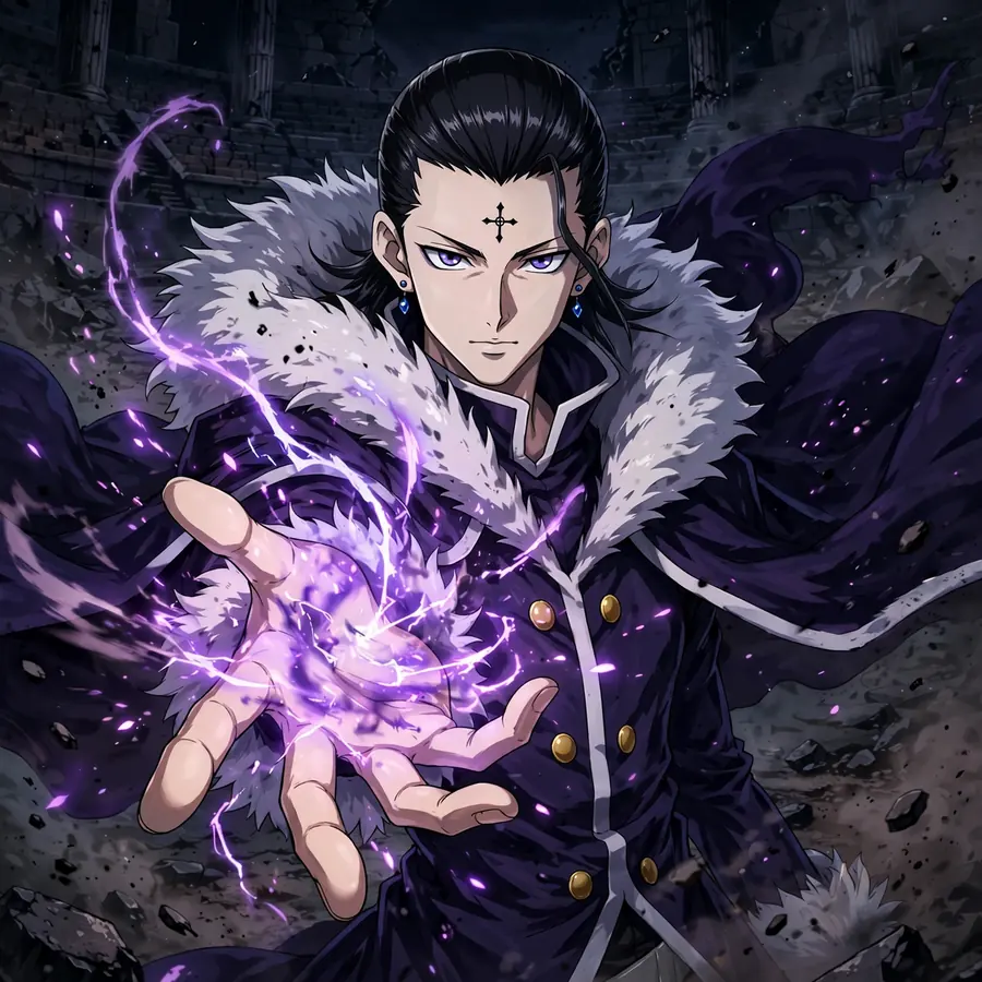 Chrollo pfp nen: original aura flaring