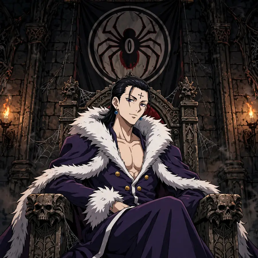 Troupe pfp Chrollo: original criminal elegant
