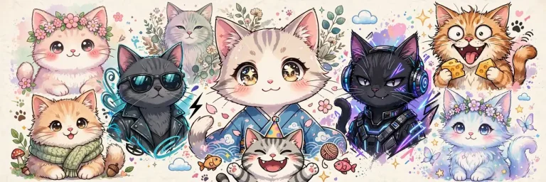 40 Cat PFPs: Cute, Aesthetic & Funny Cat Profile Pictures (Free Download)