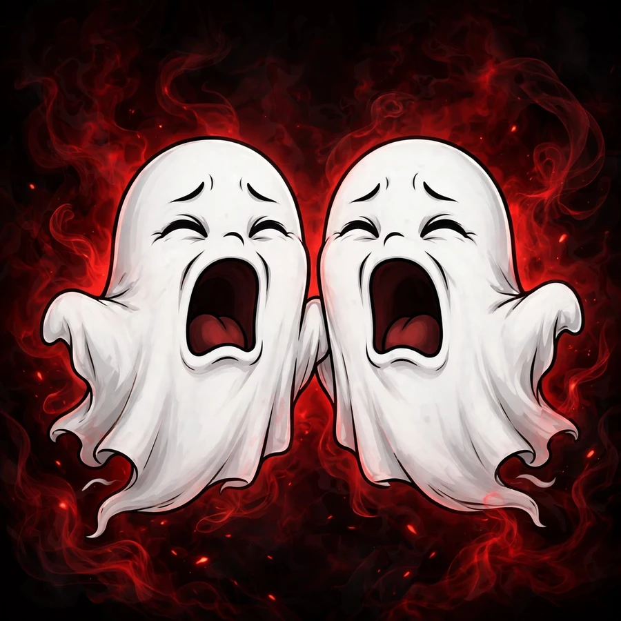 Scream mask pfp: pair of ghost faces for matching avatars