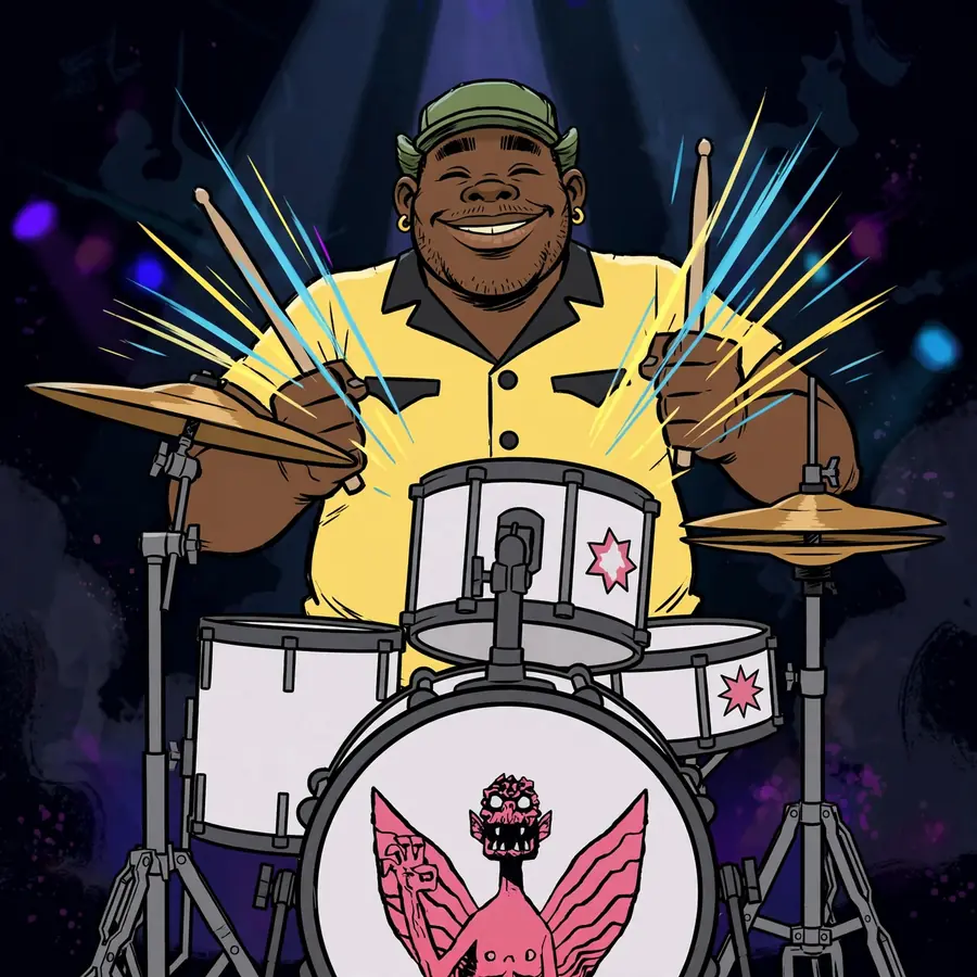 Gorillaz Russel pfp: original calm strength