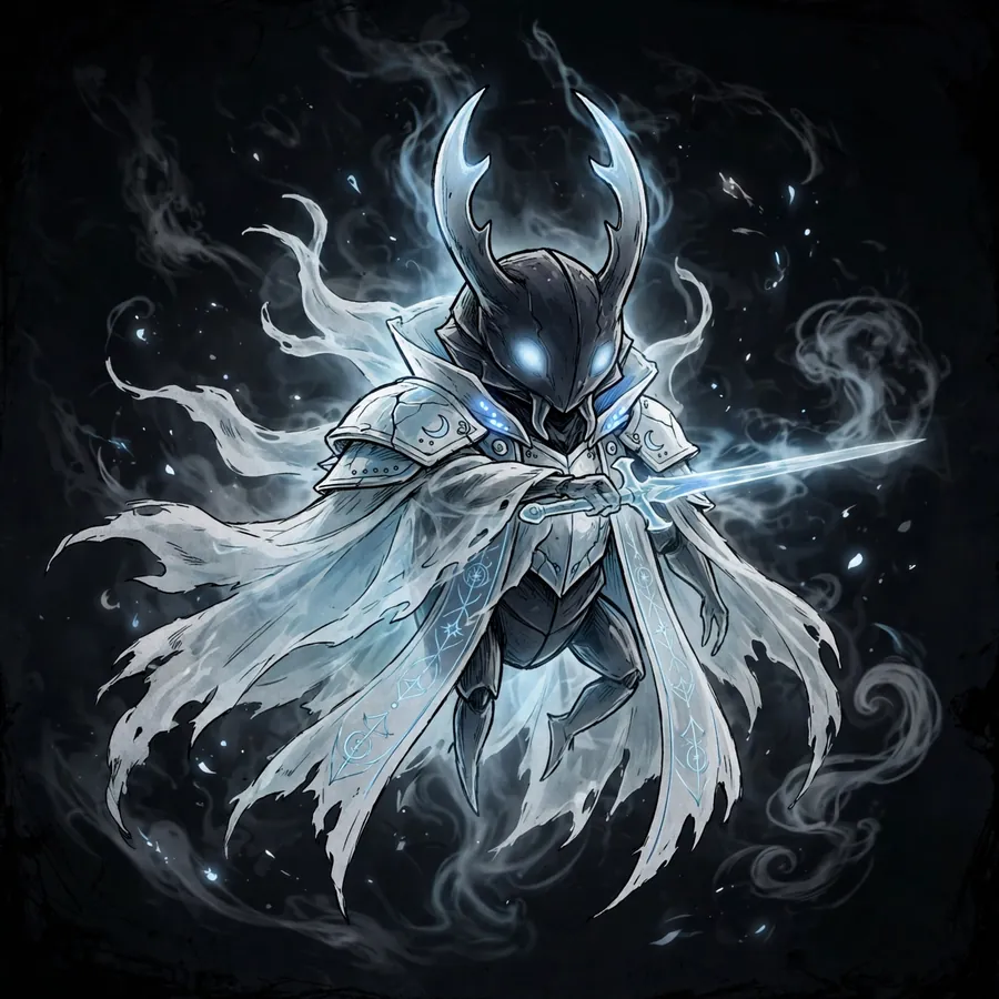 Hollow Knight boss pfp: original knight boss