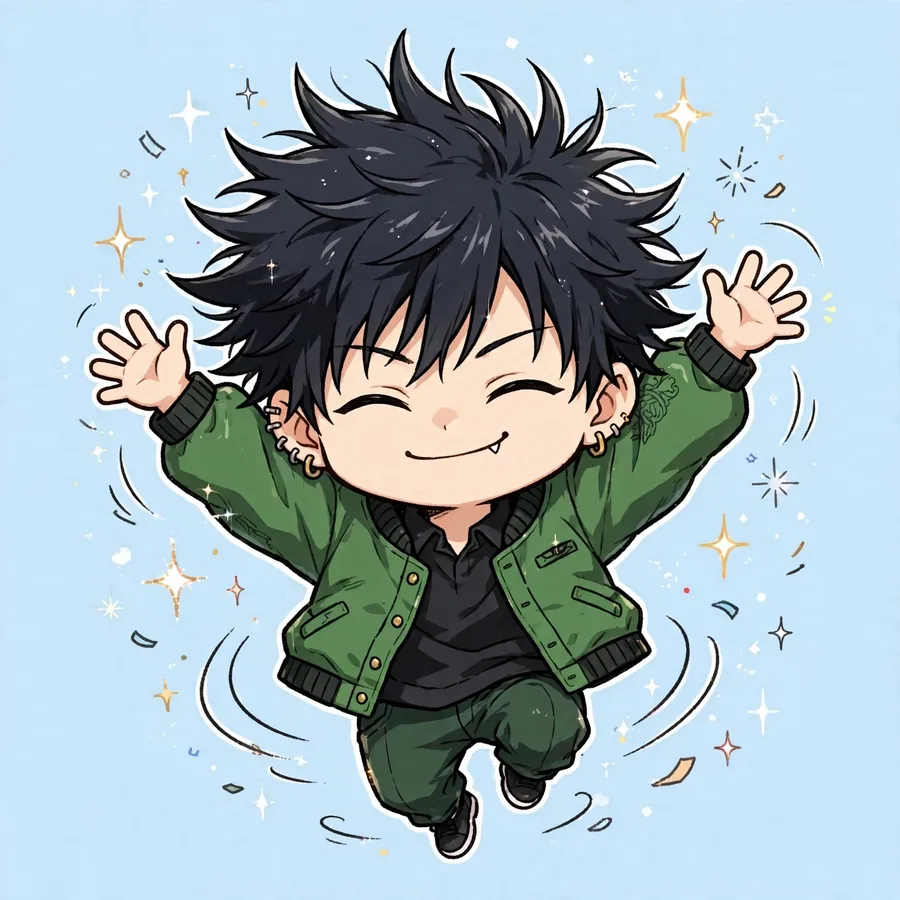 Chibi Hakari pfps: original tiny jump