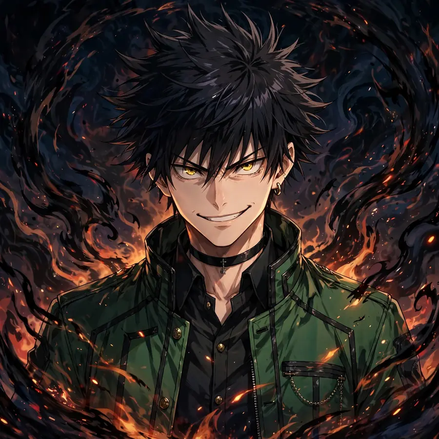 Dark Hakari pfps: original embers