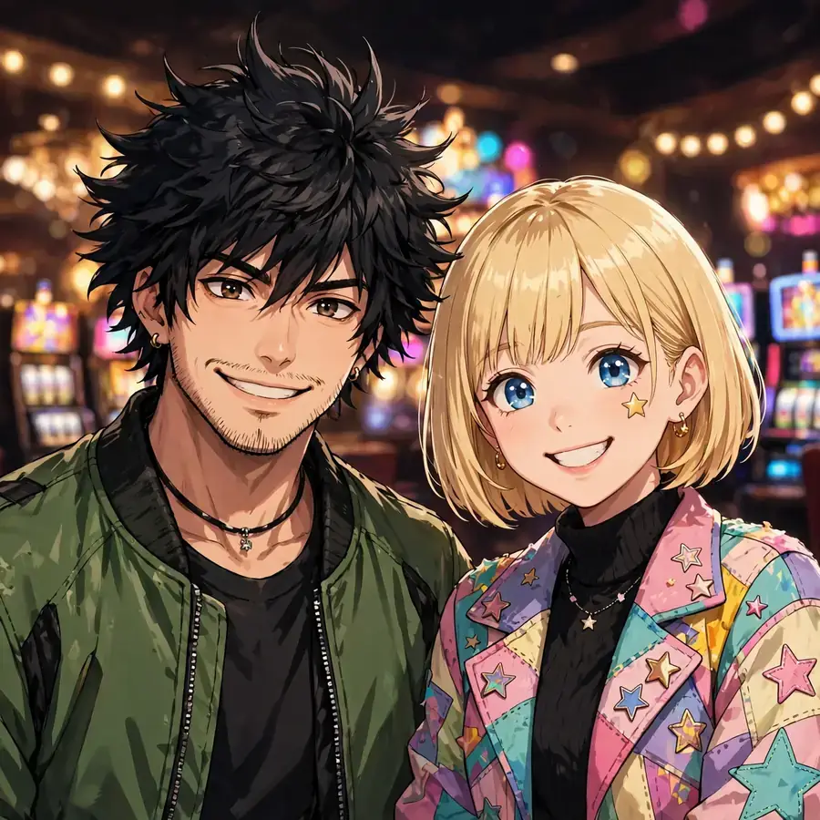 Hakari and Kirara pfp: original casino