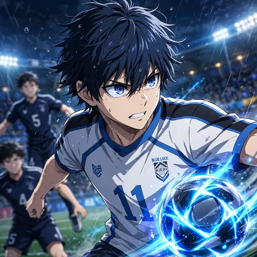 Isagi match pfps: original goal celebration slide