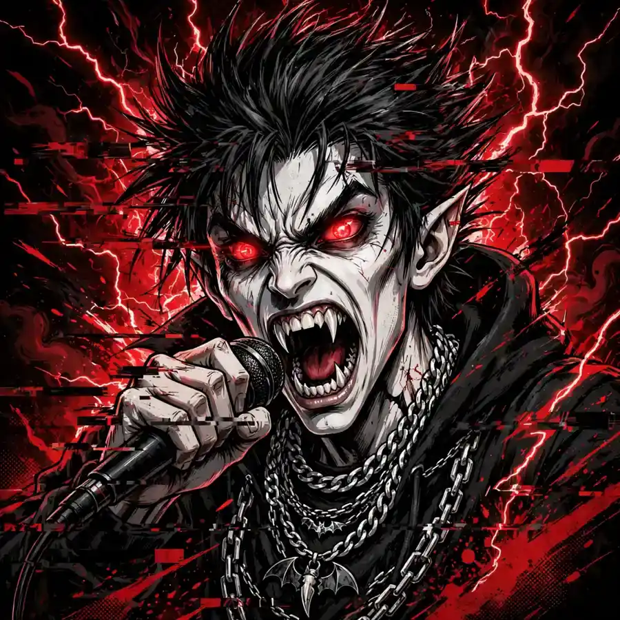 Ken Carson rage pfp: original concert energy portrait