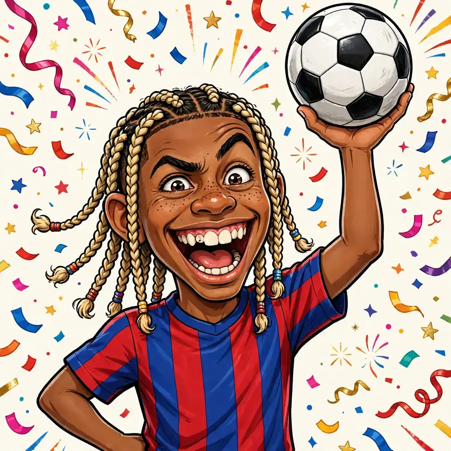 Funny pfp Lamine Yamal: original pure fun