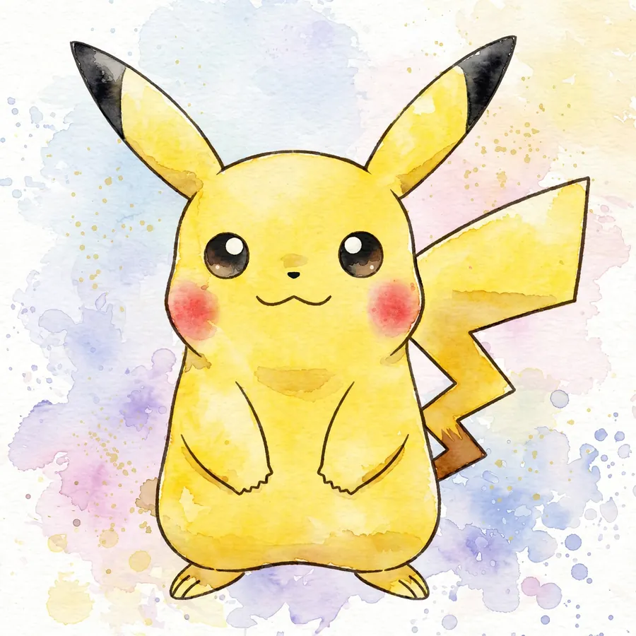 Aesthetic Pikachu pfps: original sunset