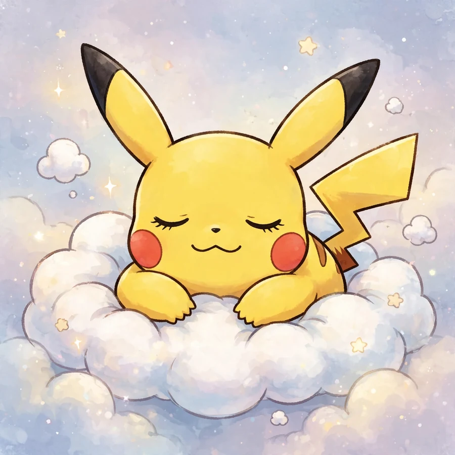 Cute Pikachu pfps: original happy sparks