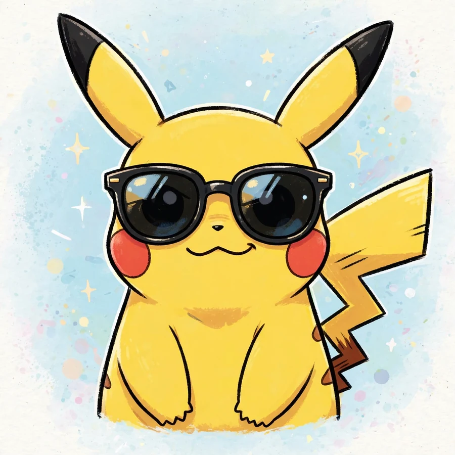 Funny Pikachu pfps: original dizzy