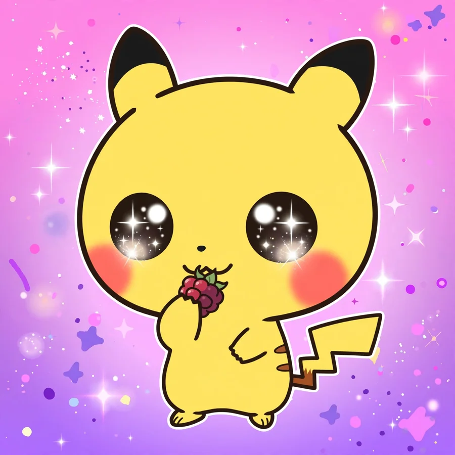 Chibi Pokemon pfp: original tiny Pikachu