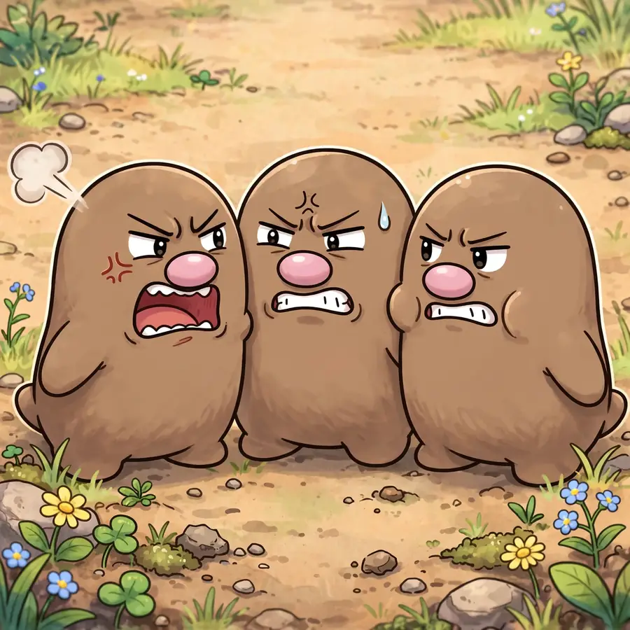 Funny pfp: original Dugtrio