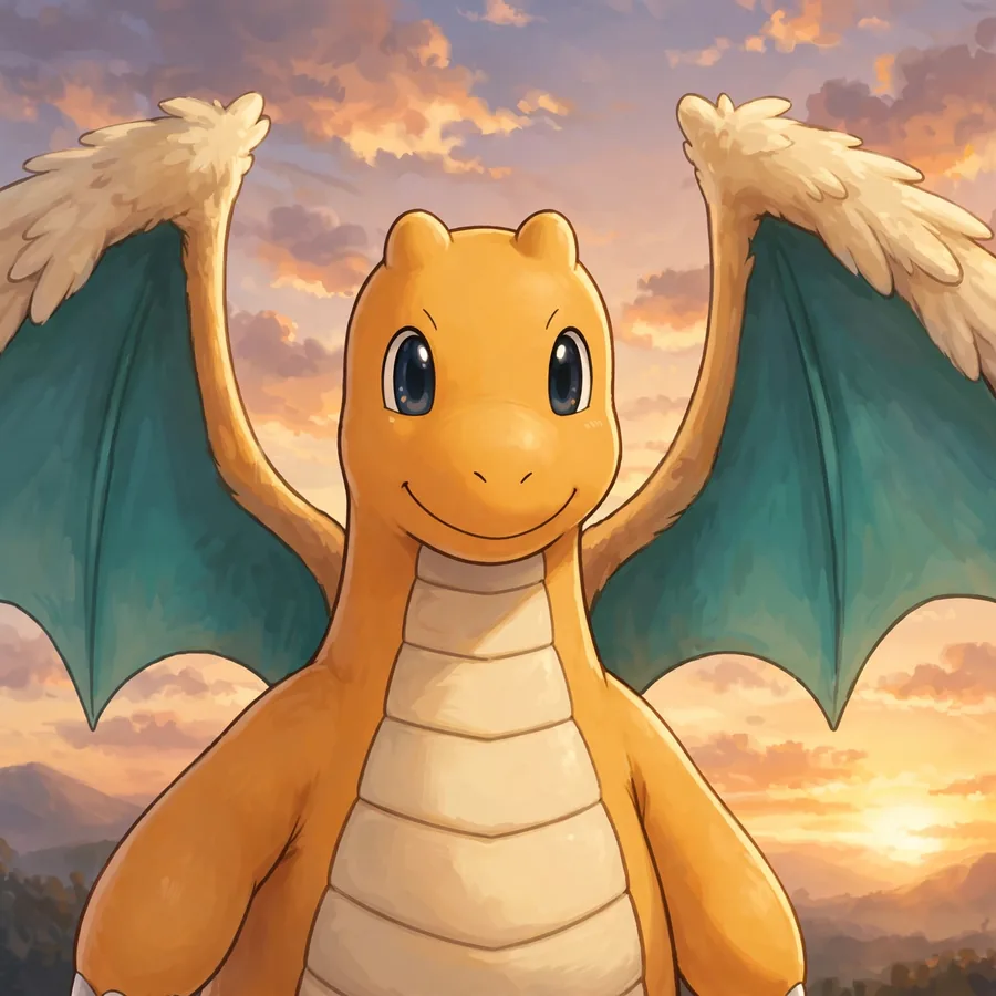 Legendary Pokemon pfp: original Dragonite
