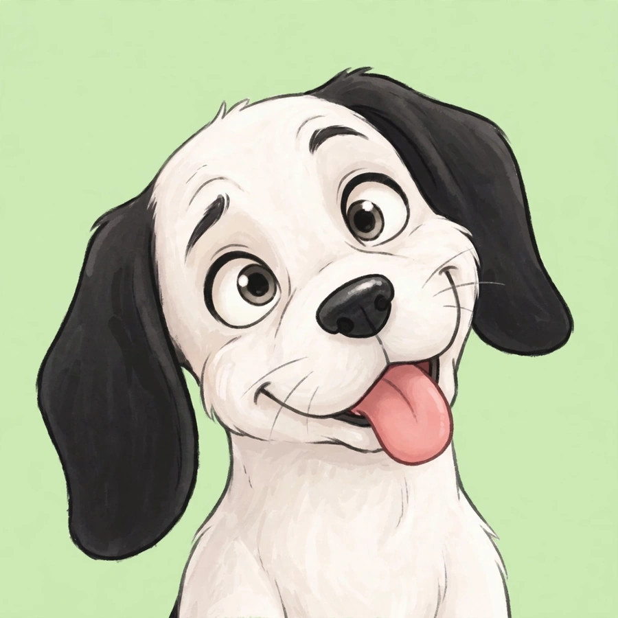 Funny Snoopy pfp: original goofy side glance with tongue out