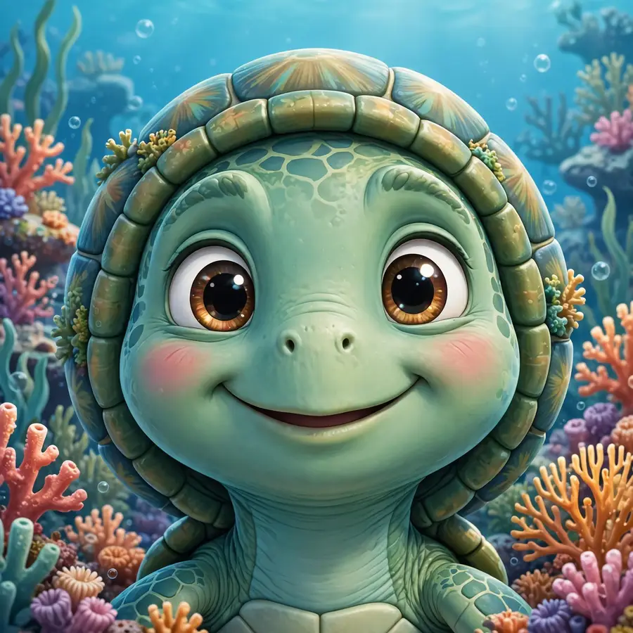 Spongebob pfp of a cute turtle