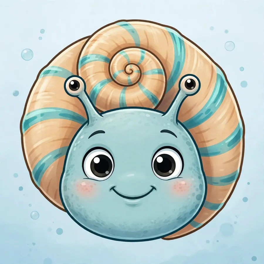 Spongebob pfp of a cute snail