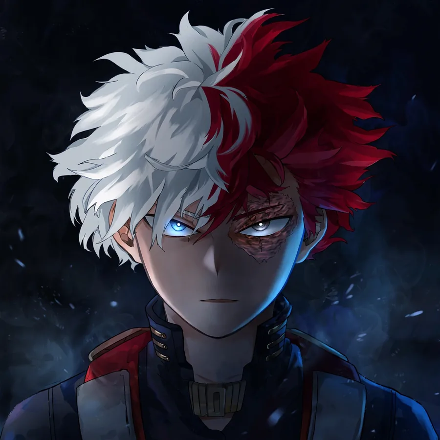 Todoroki pfp: original hero pose