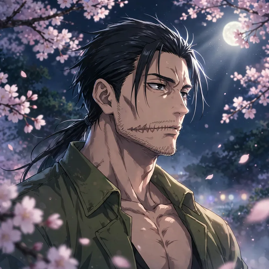 Toji pfp aesthetic: original film grain