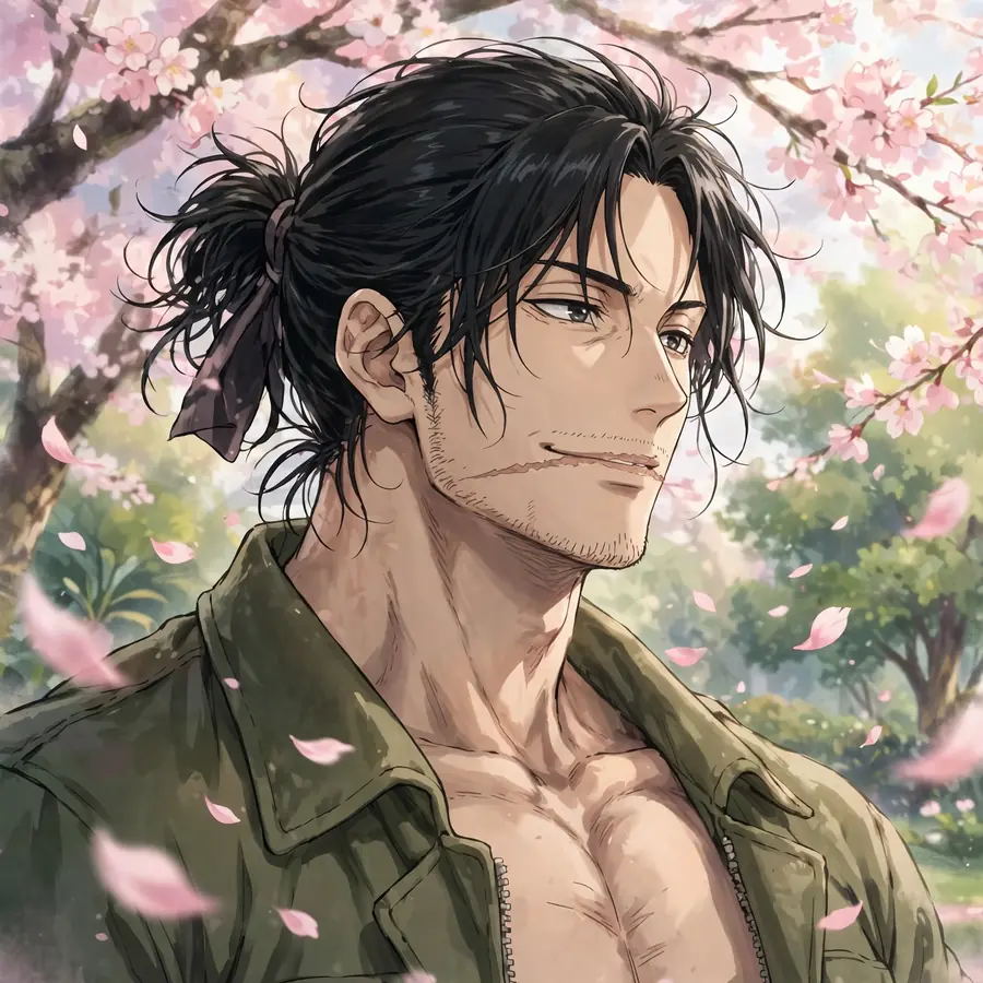 Aesthetic pfp Toji: original artistic shot