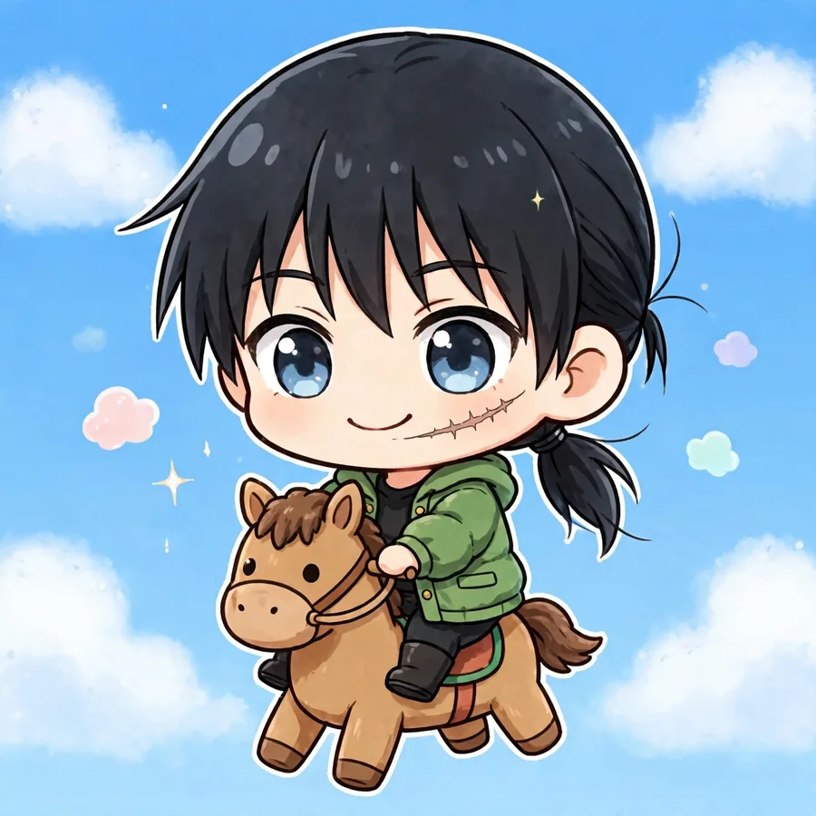 Toji chibi pfp: original mini pose
