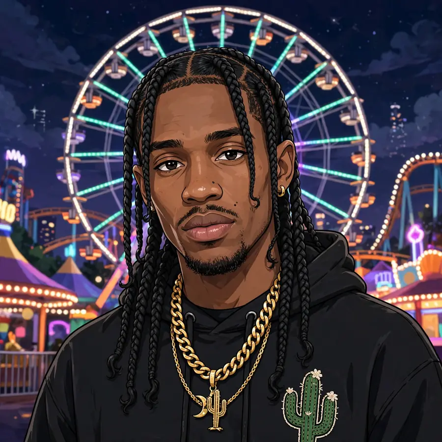 Astroworld Travis Scott pfp: original ferris wheel night