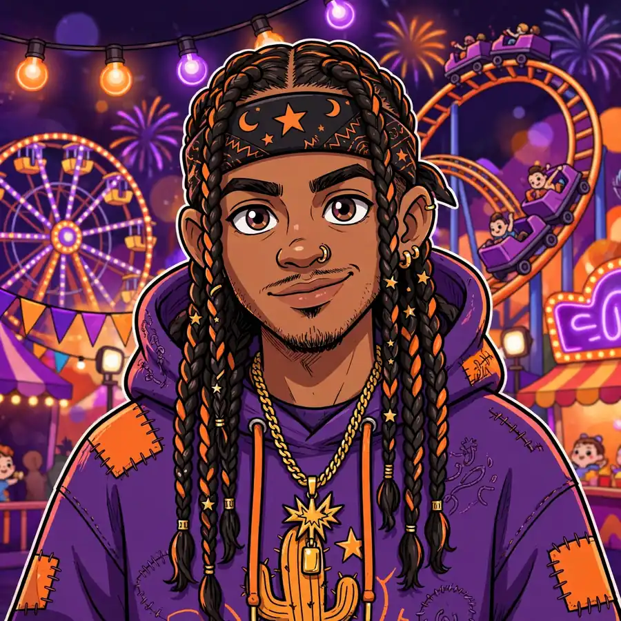 Astroworld Travis Scott pfps: original carnival lights