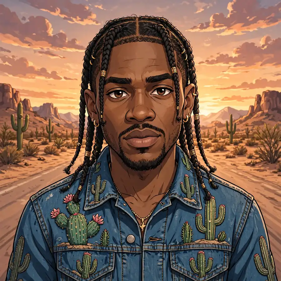 Cactus Jack Travis Scott pfps: original embroidered jacket
