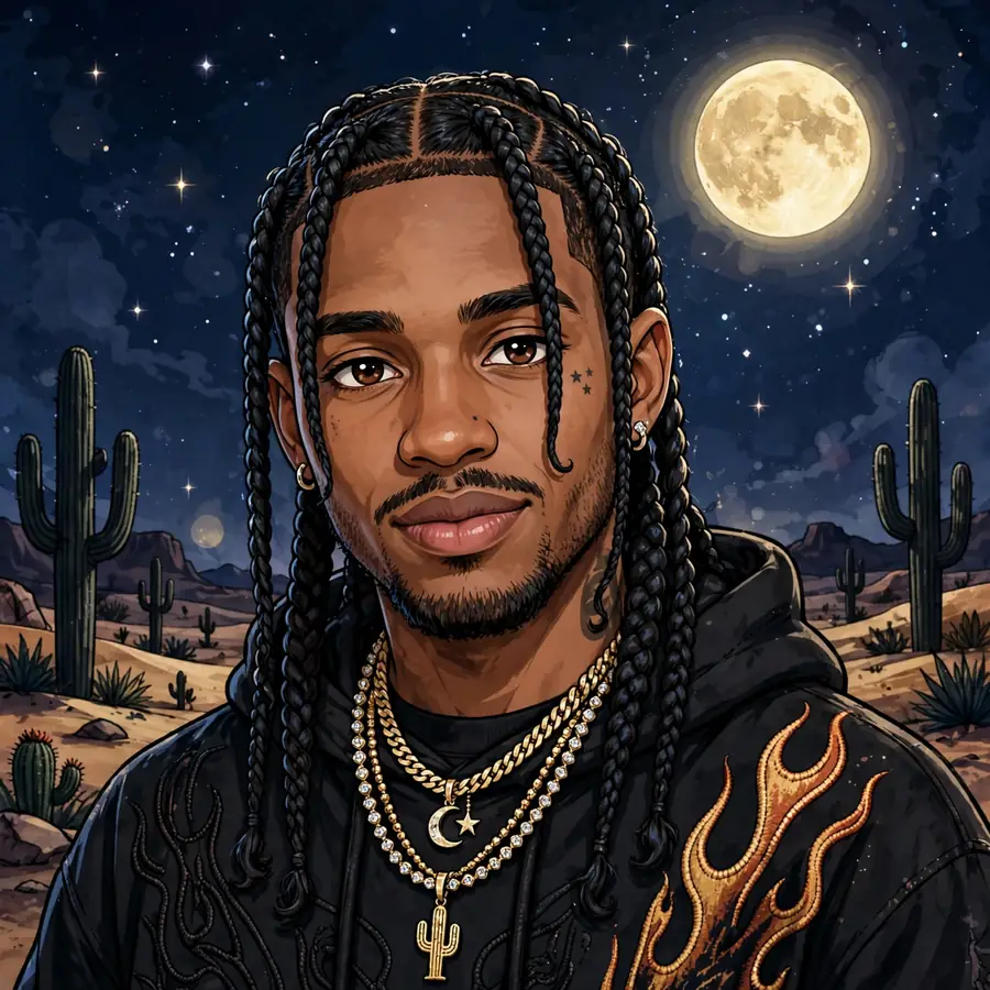 Cactus Jack Travis Scott pfps: original night desert