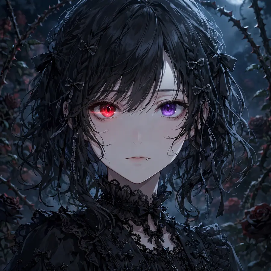 Vampire anime pfp: original night
