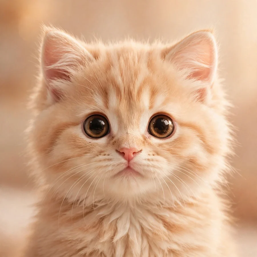 Cute WhatsApp pfp: original kitten