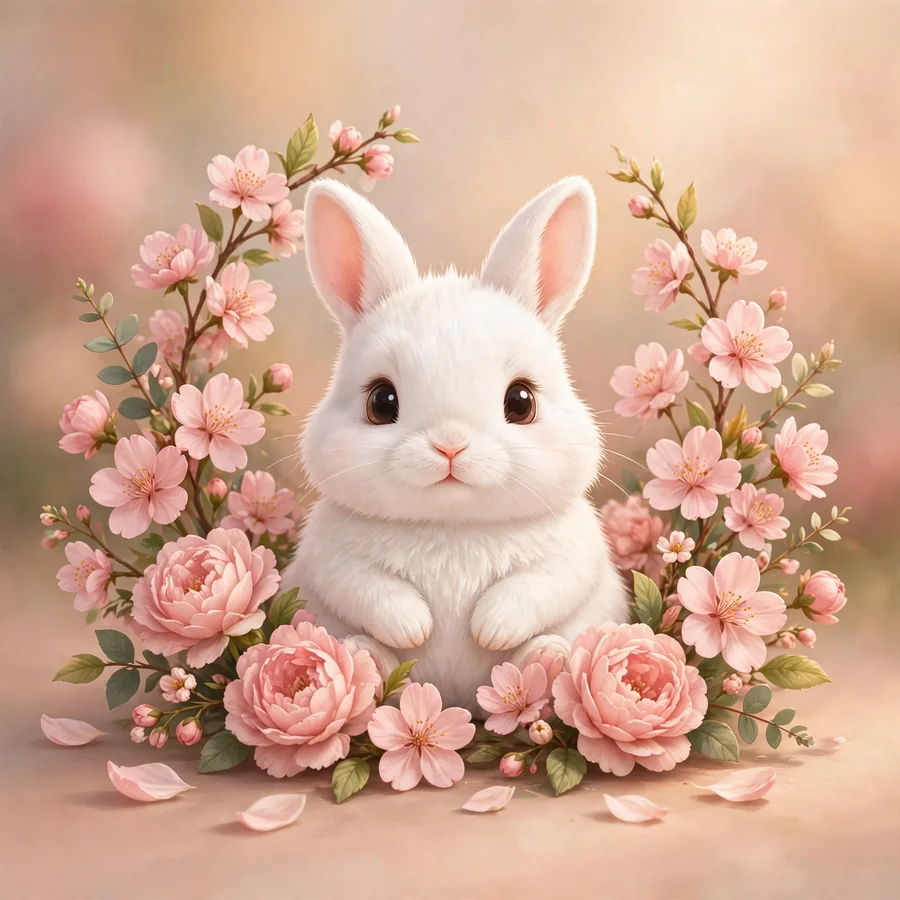 Cute WhatsApp pfps: original bunny
