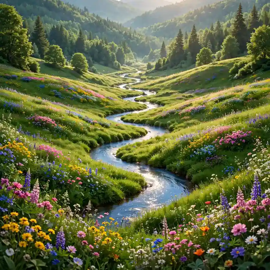 Nature WhatsApp pfps: original waterfall